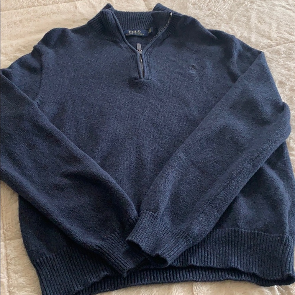 Men’s Polo Ralph Lauren Navy Sweater